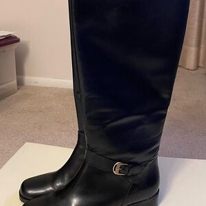Robert Talbott Black Leather Winter Boots